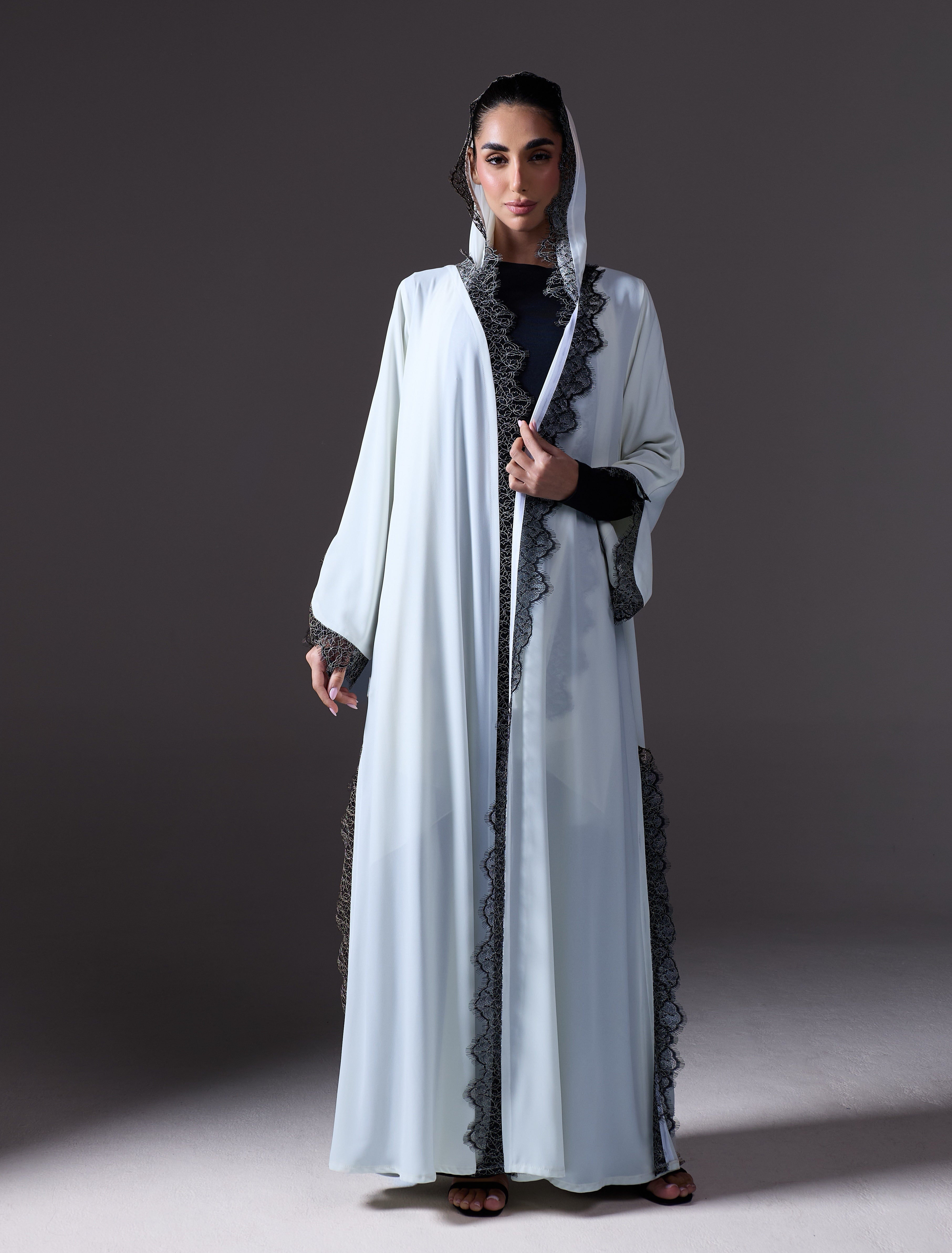 ÉLISE COUTURE ABAYA | CREAM