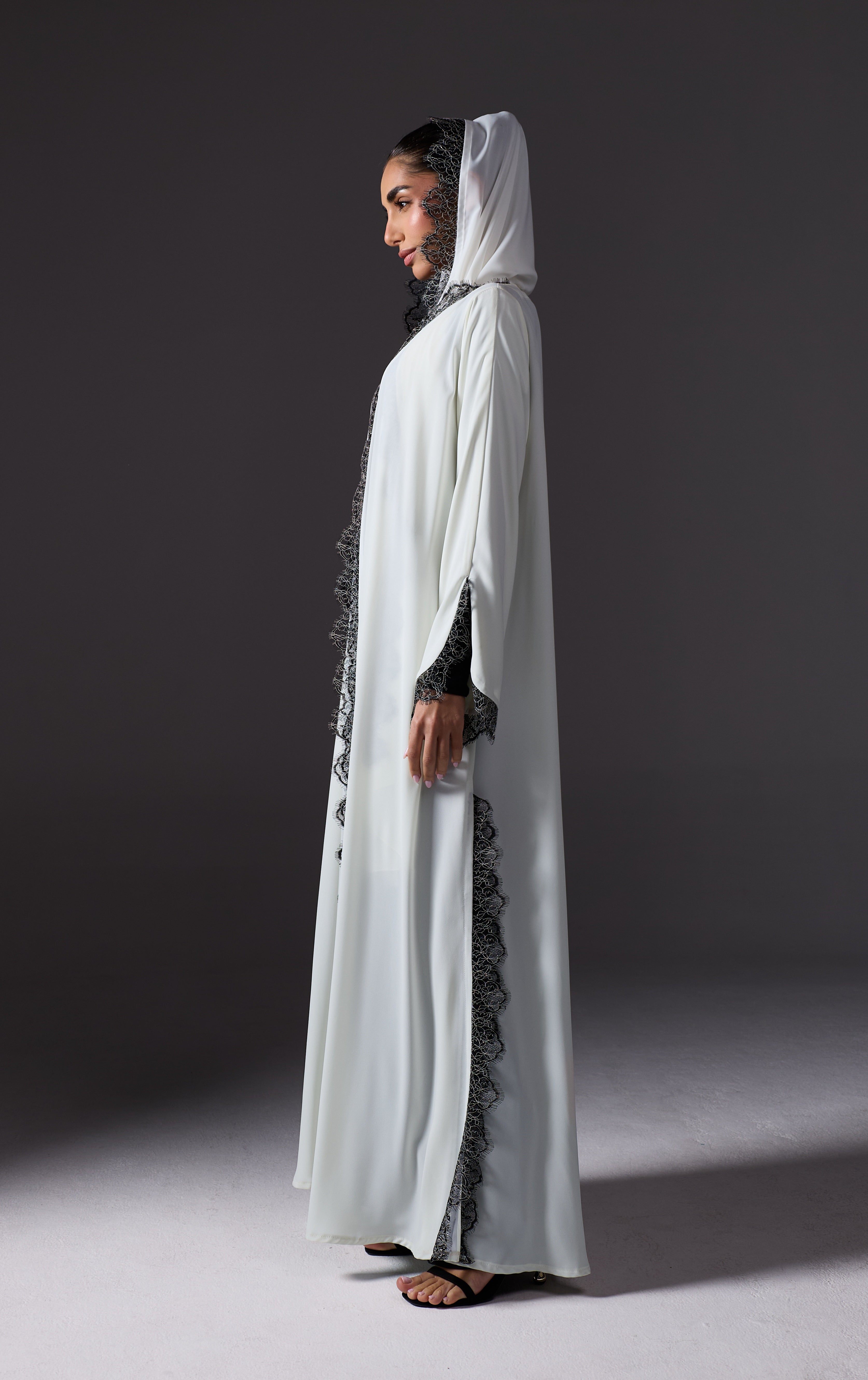 ÉLISE COUTURE ABAYA | CREAM