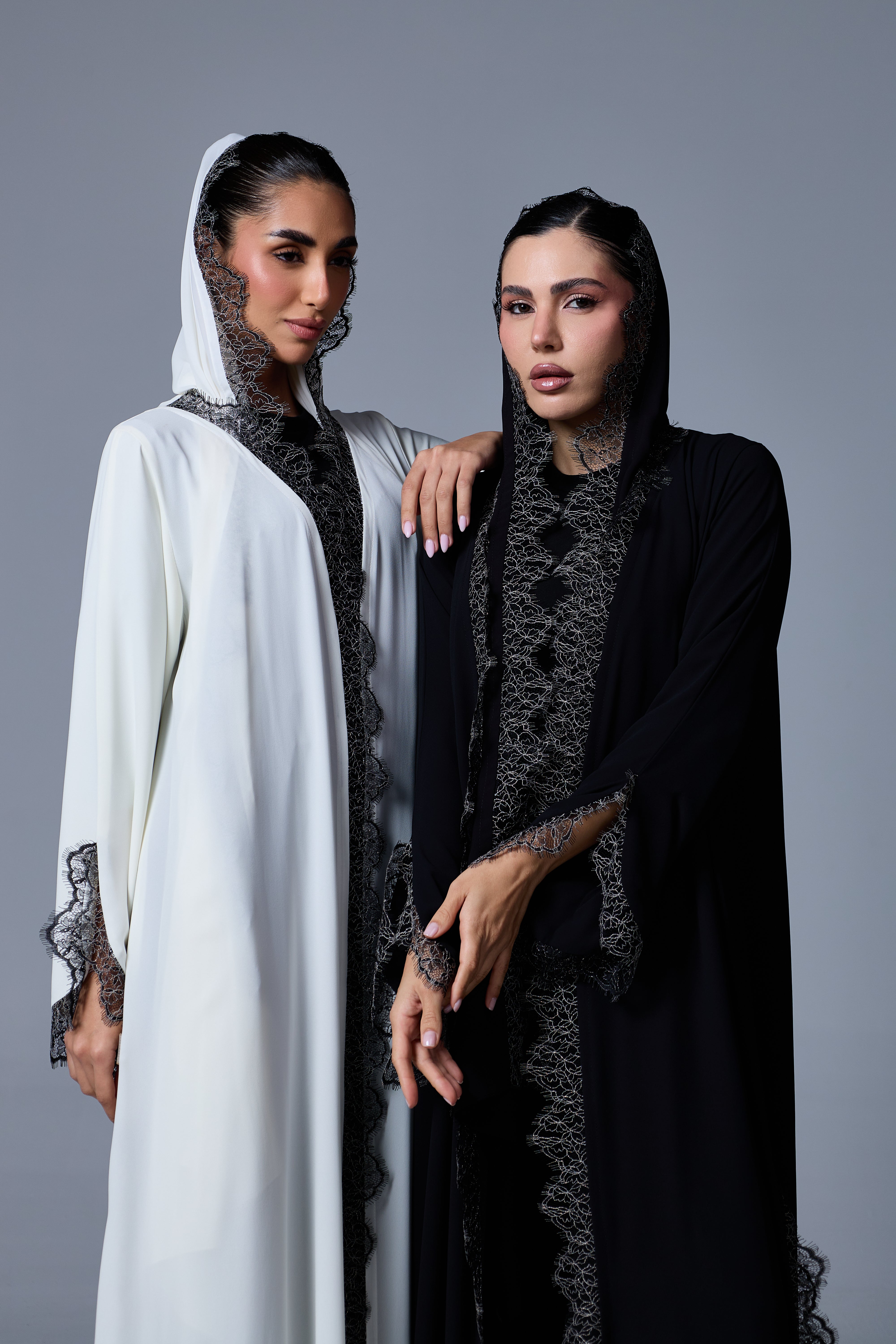ÉLISE COUTURE ABAYA | BLACK