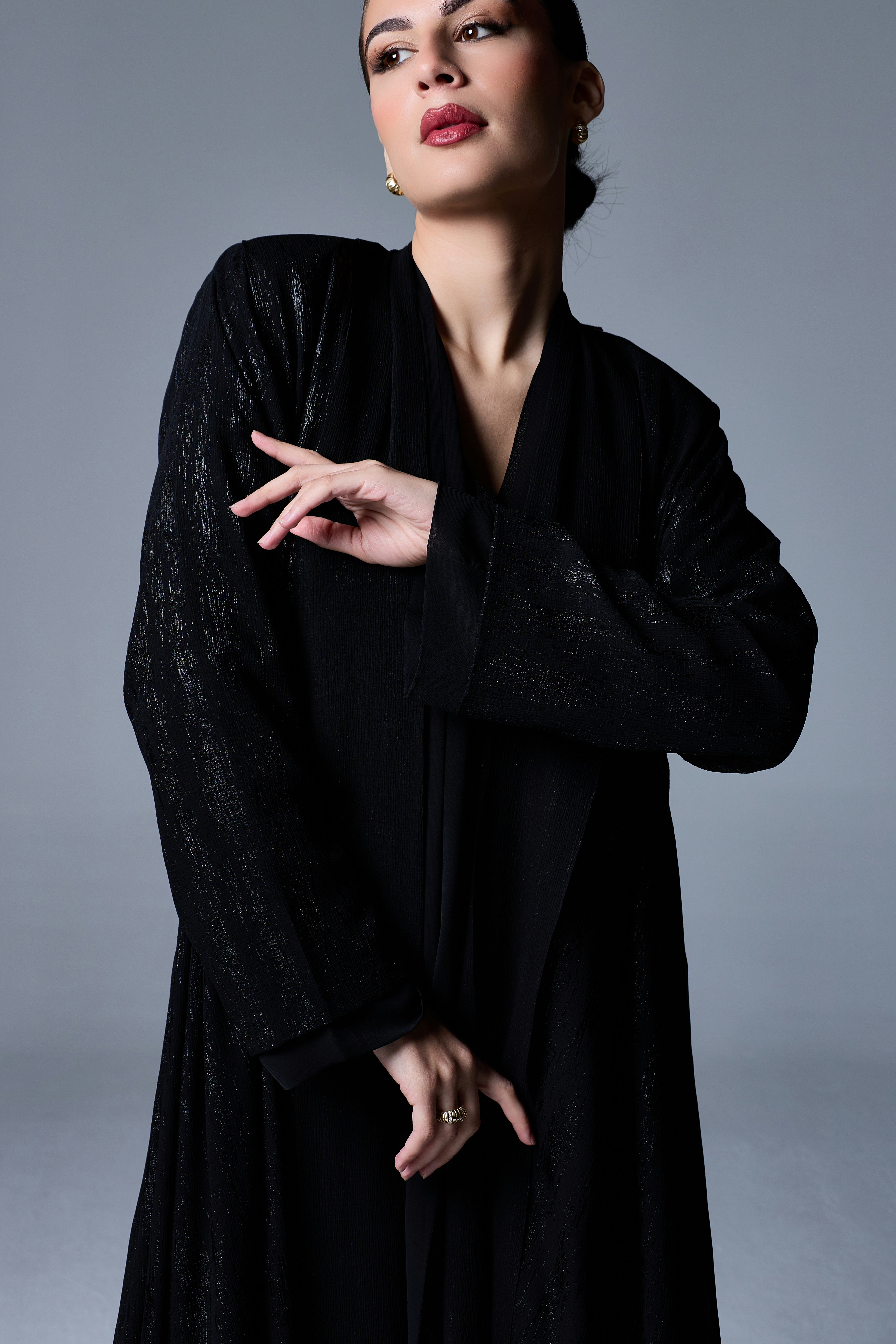 DAILY FLARE ABAYA |  BLACK