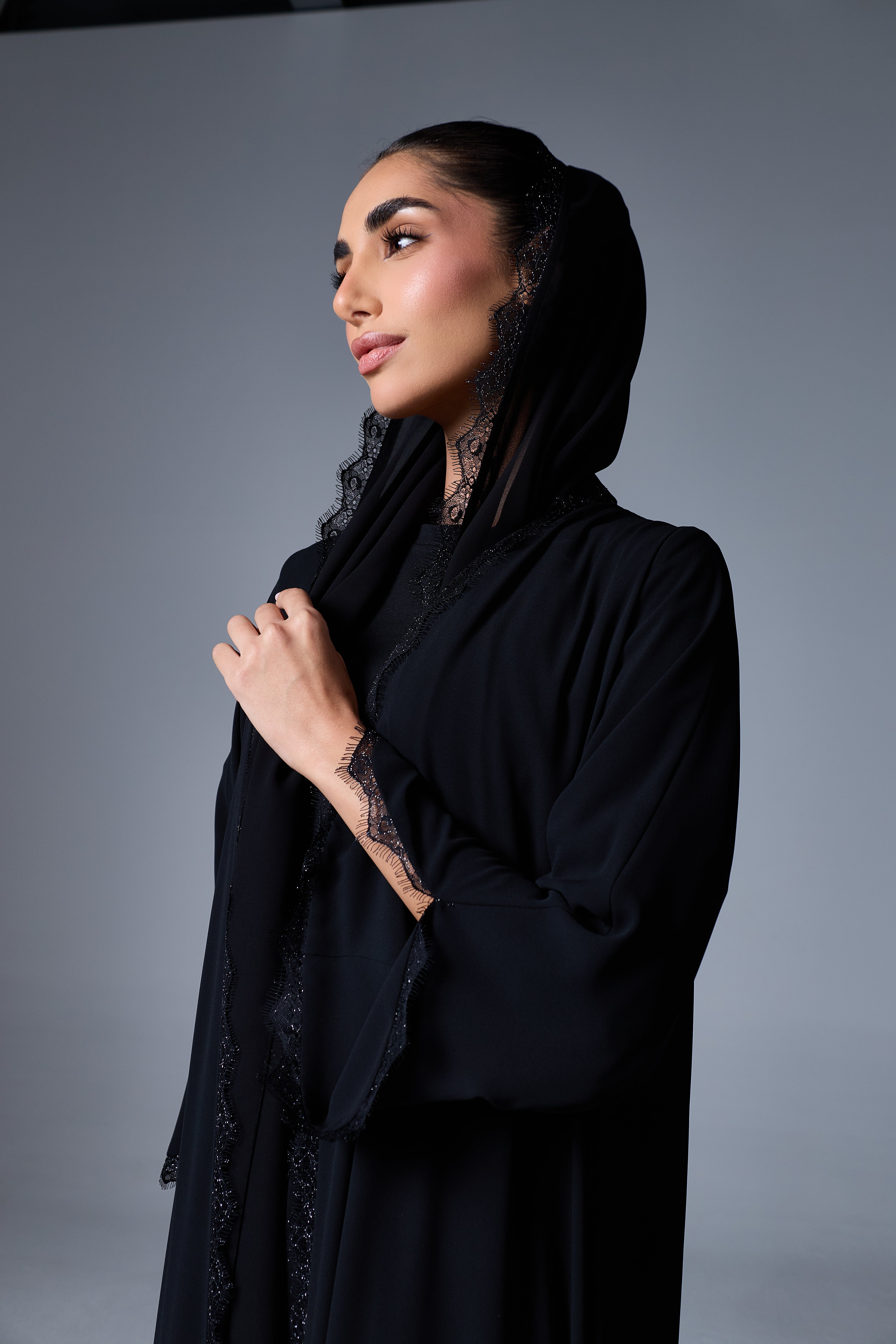 ÉLISE GRACE ABAYA | BLACK SILVER