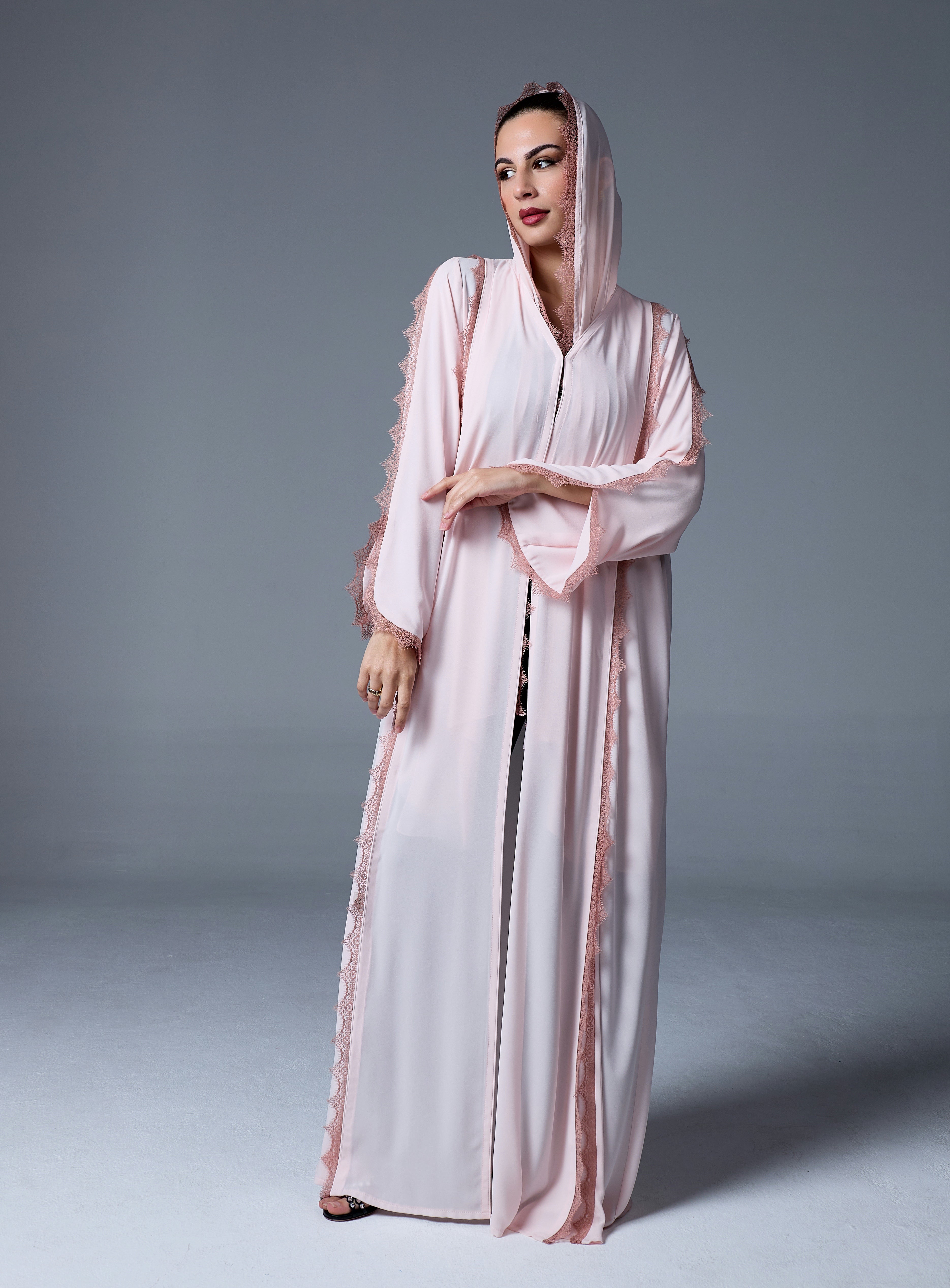 ÉLISE SIGNATURE ABAYA | BABY PINK
