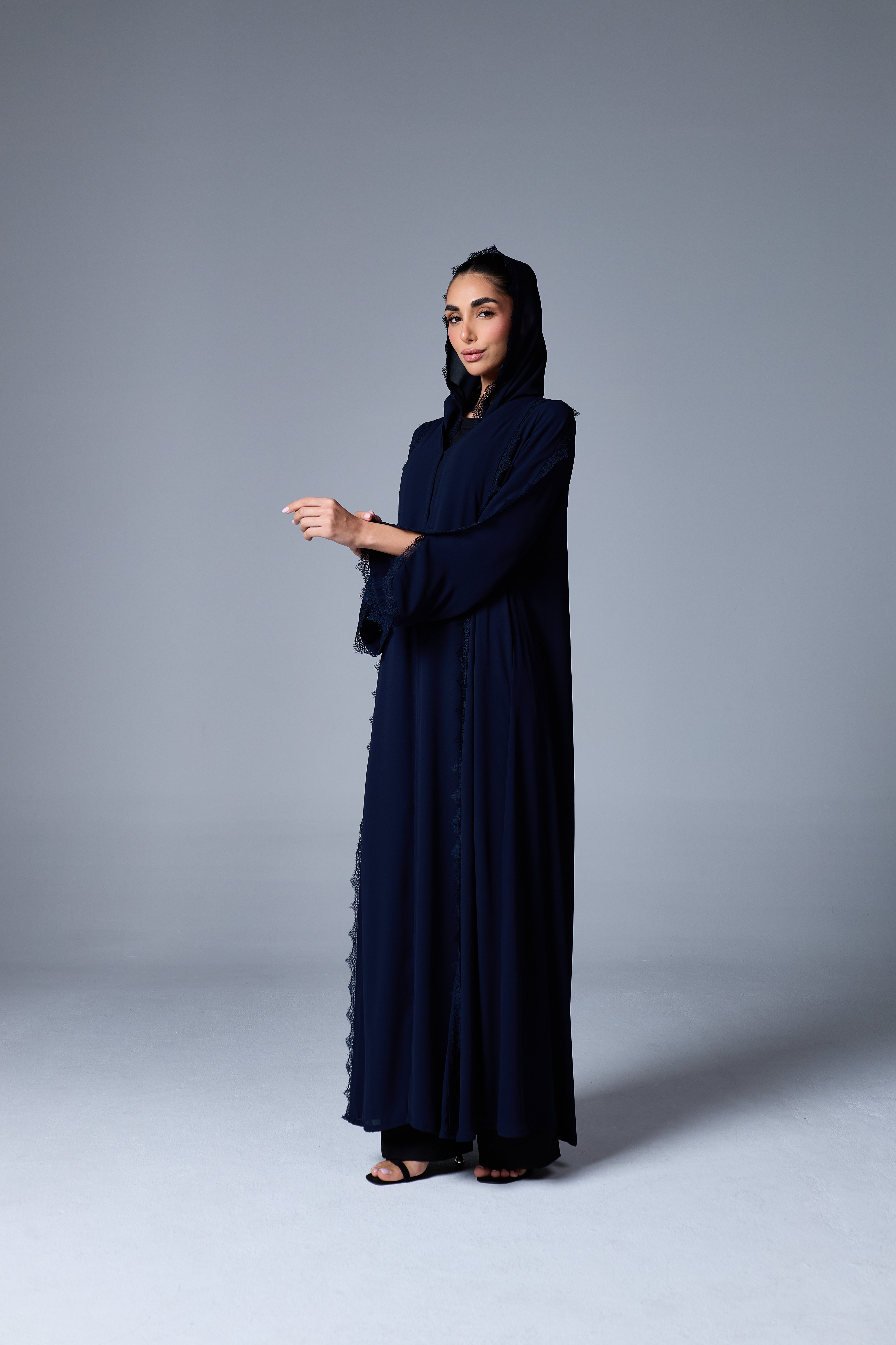 ÉLISE SIGNATURE ABAYA | NAVY BLUE