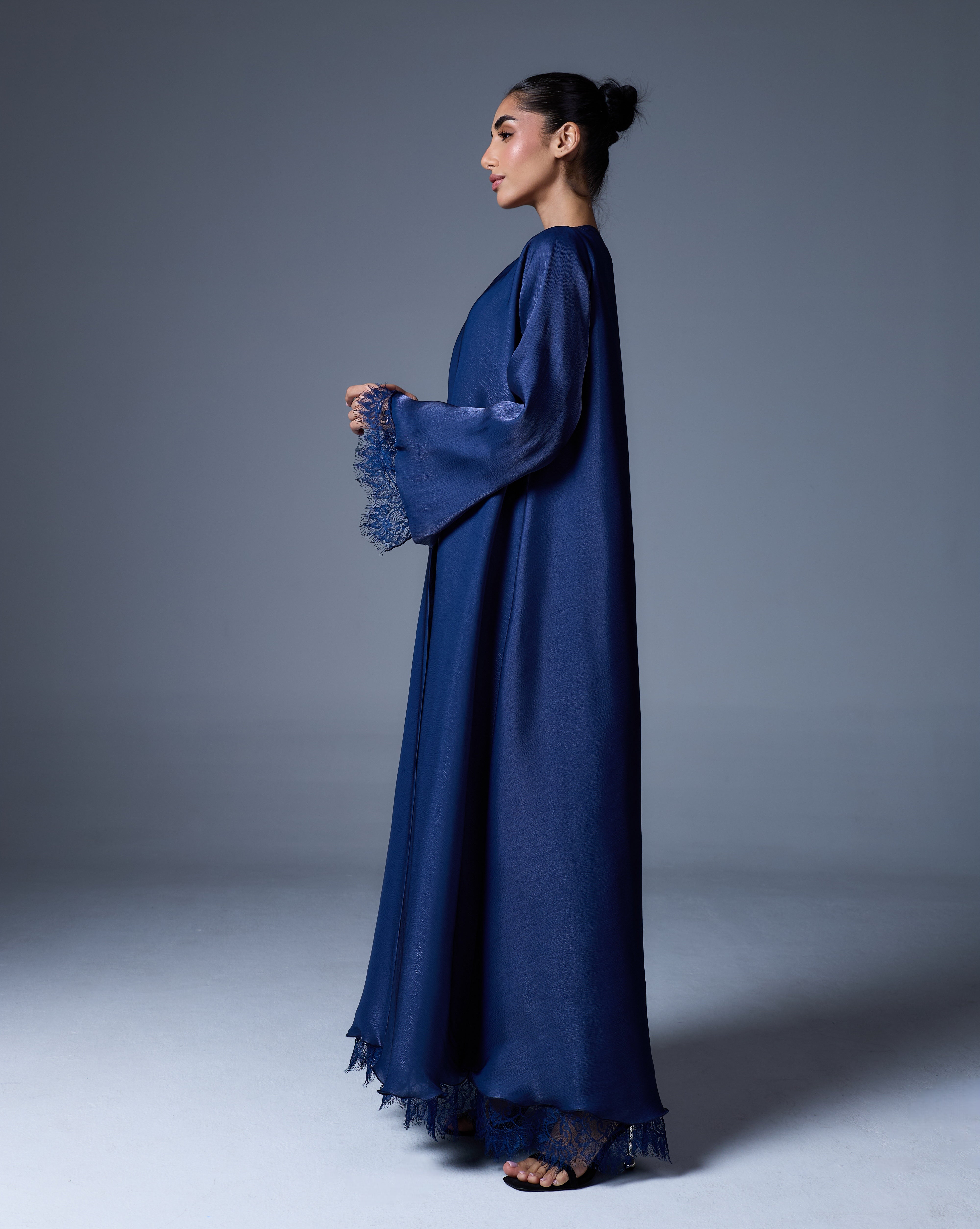 PERLE CELESTE OREGANZA ABAYA |  LAPIS BLUE