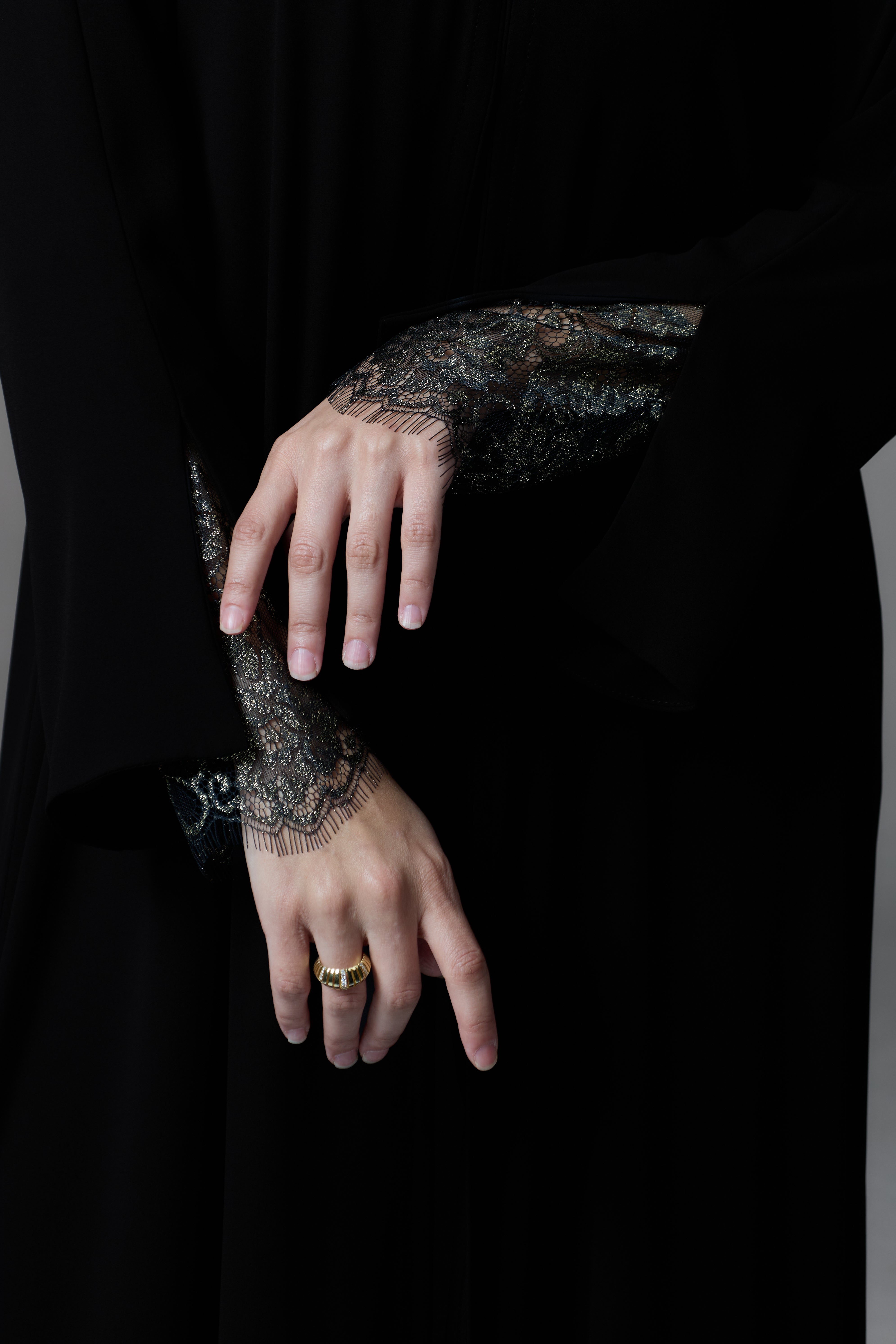 LÀ NOIR ABAYA | BLACK GOLD