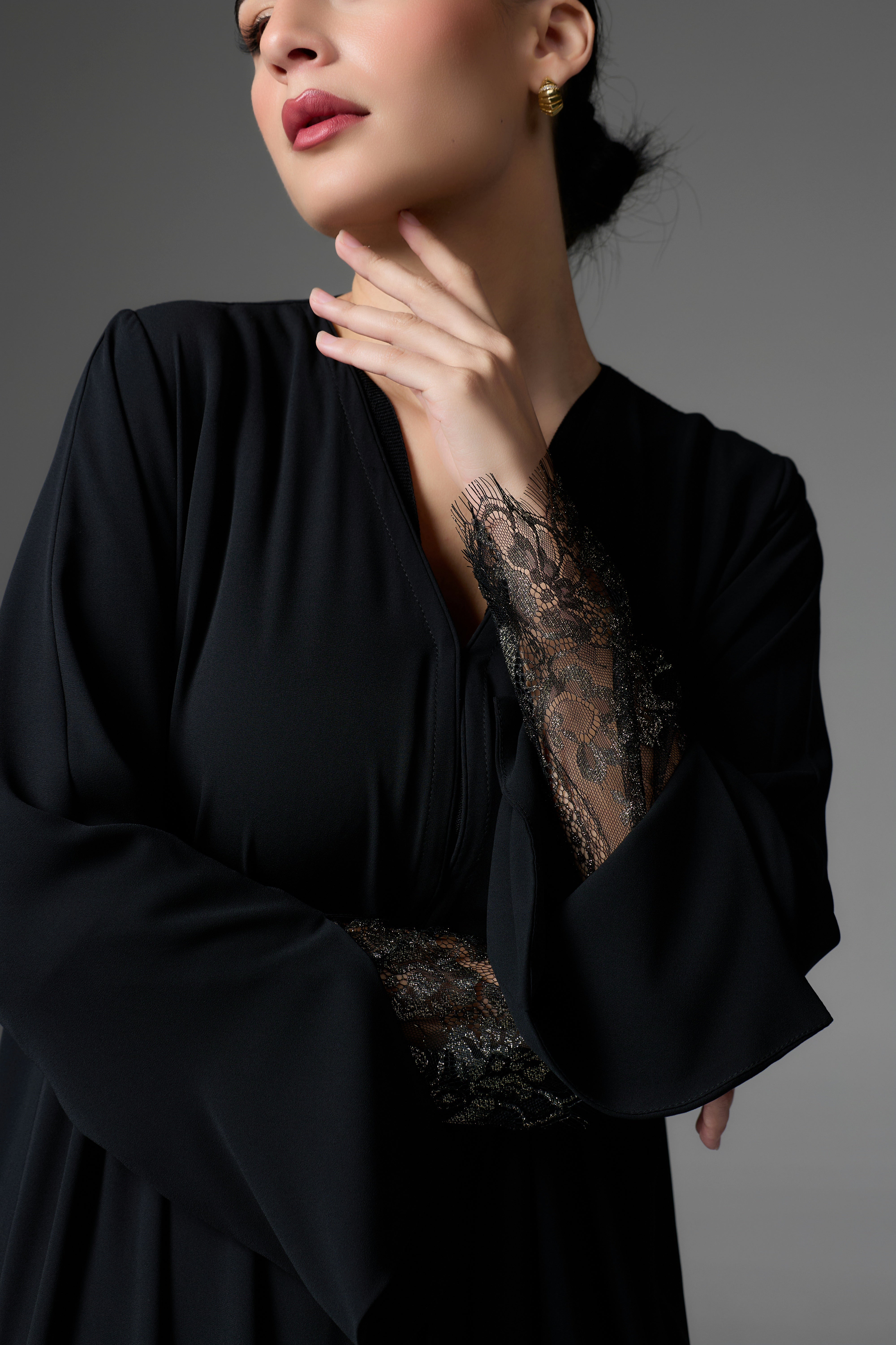 LÀ NOIR ABAYA | BLACK GOLD