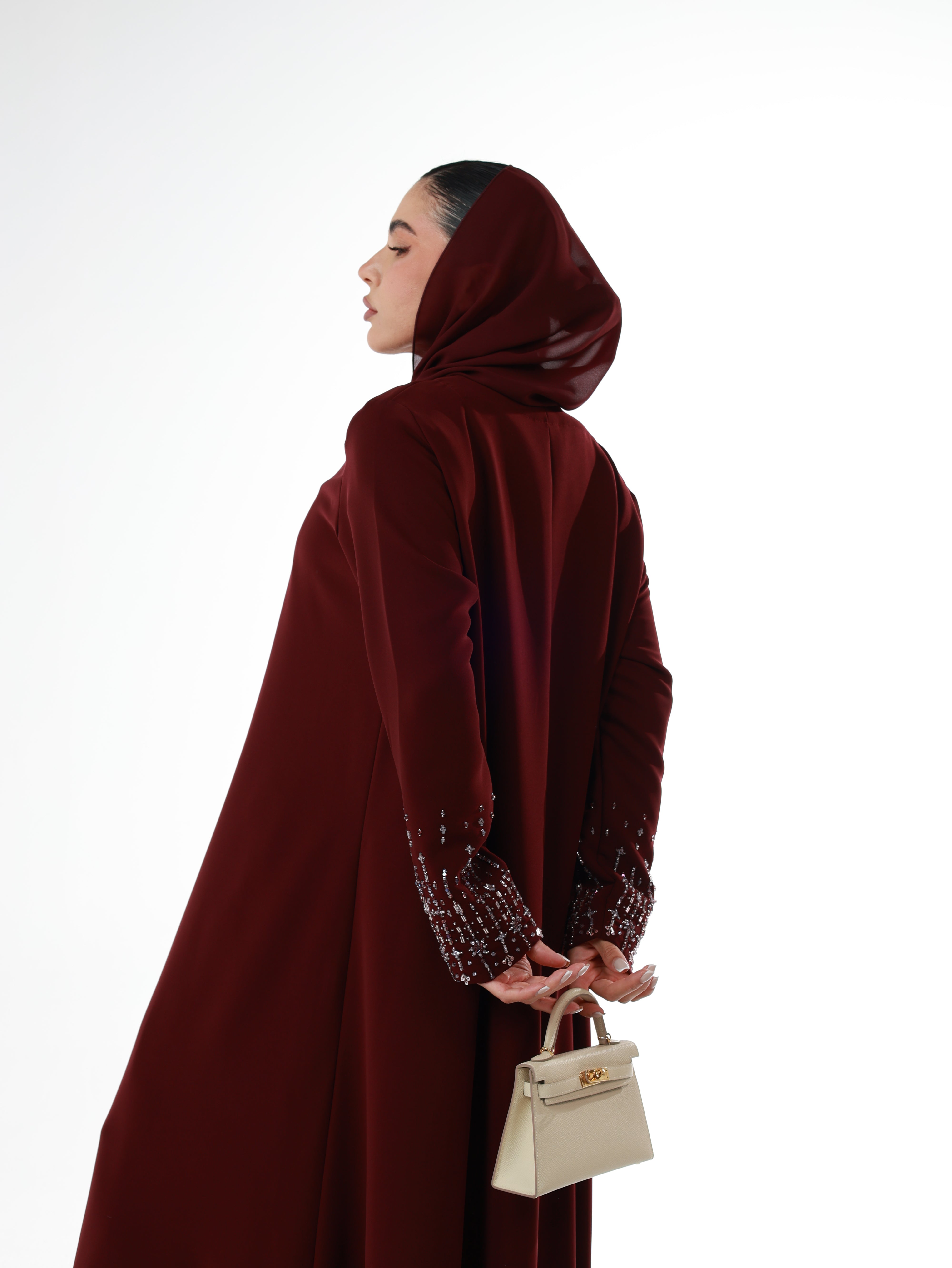 DAILY ELEGANCE ABAYA | RUBY