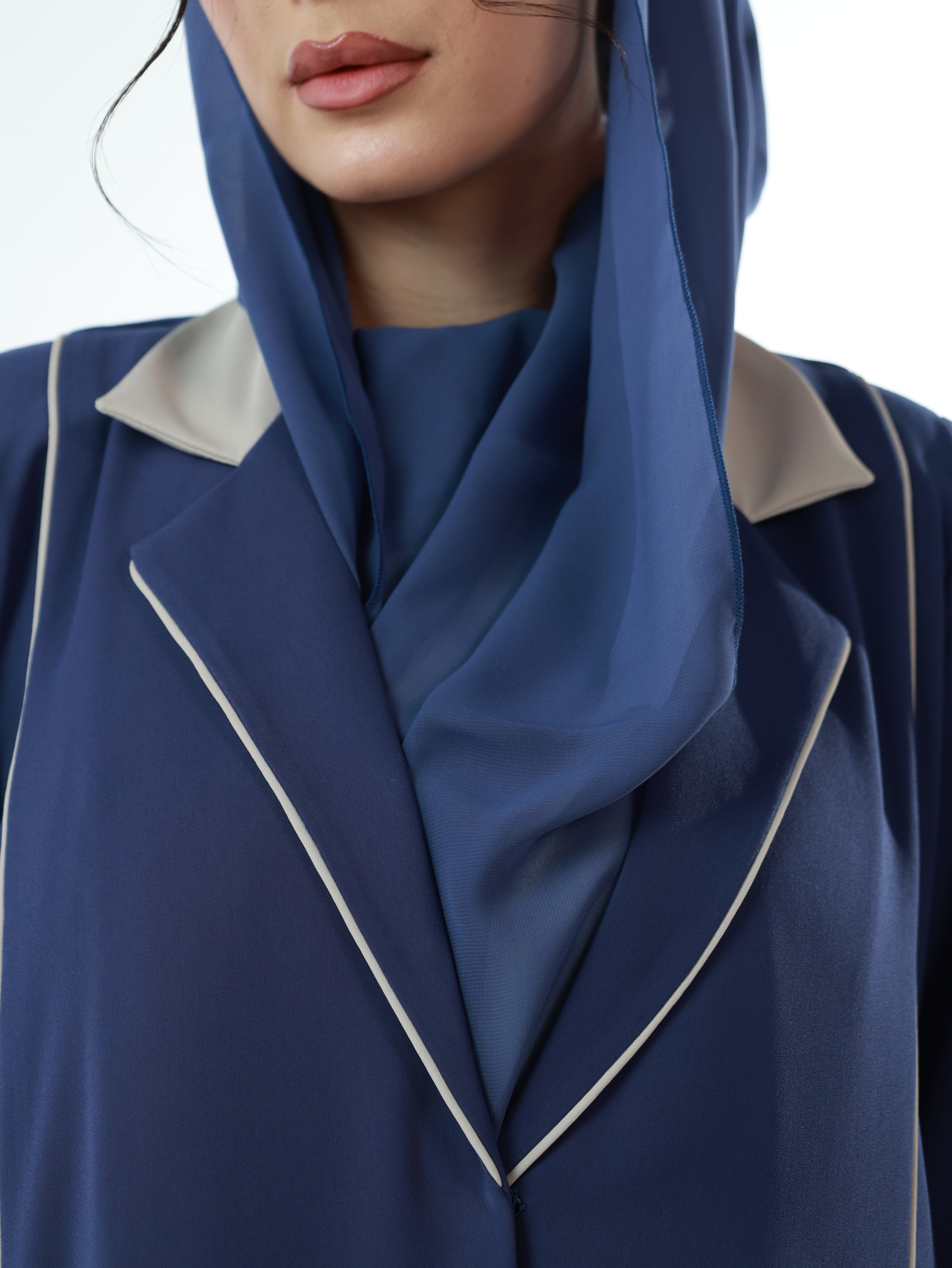 DAILY BLAZER ABAYA  |  BLUE