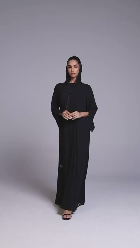ÉLISE GRACE ABAYA | BLACK SILVER