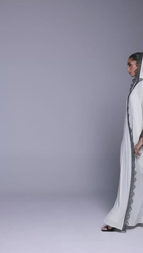 ÉLISE COUTURE ABAYA | BLACK