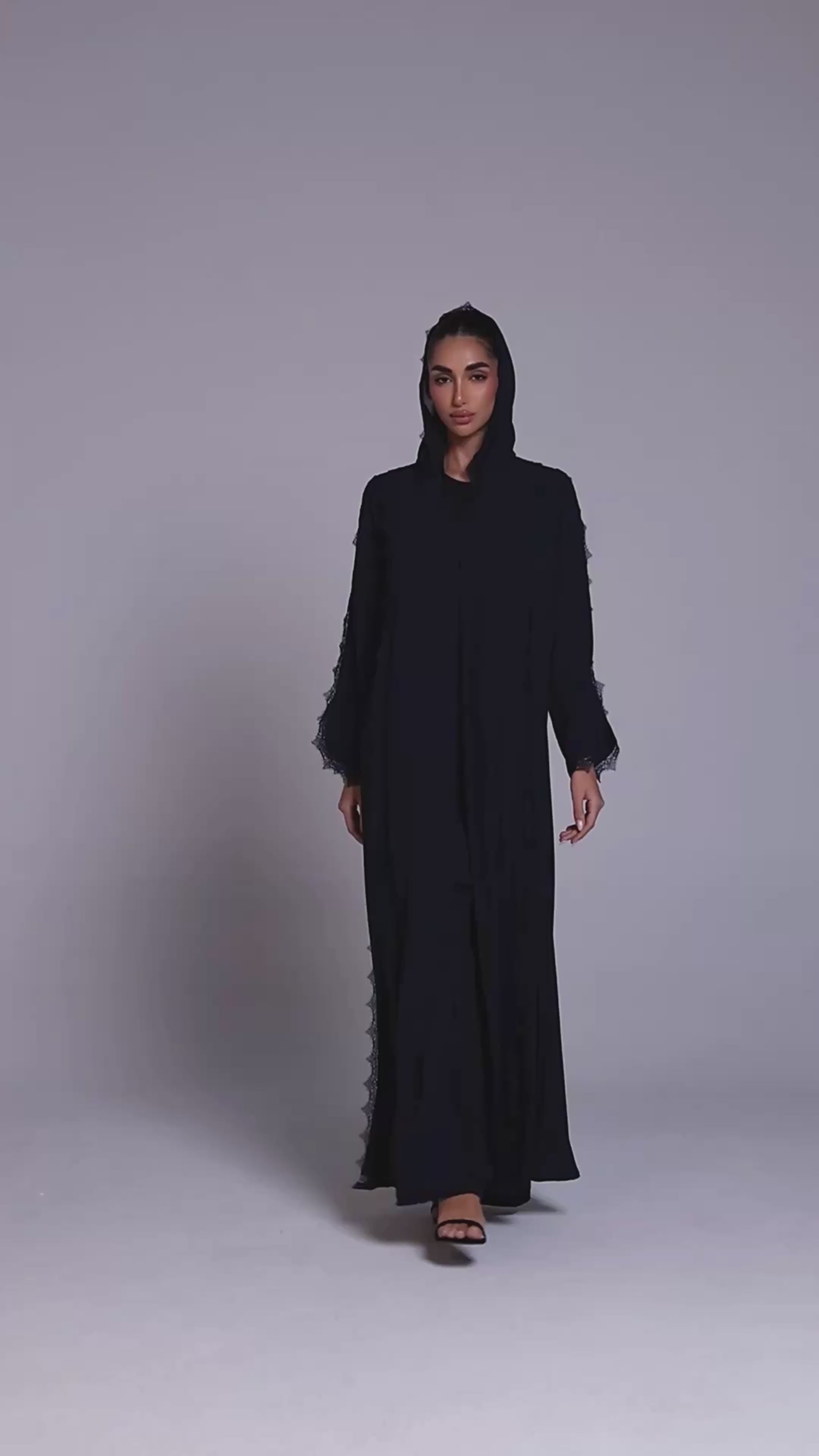 ÉLISE SIGNATURE ABAYA | NAVY BLUE